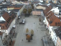 Archiv Foto Webcam Deggendorf mit Blick auf den oberen Stadtplatz
