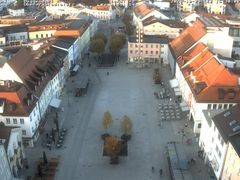 Archiv Foto Webcam Deggendorf mit Blick auf den oberen Stadtplatz