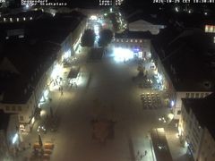 Archiv Foto Webcam Deggendorf mit Blick auf den oberen Stadtplatz
