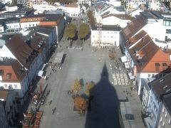 Archiv Foto Webcam Deggendorf mit Blick auf den oberen Stadtplatz
