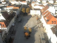 Archiv Foto Webcam Deggendorf mit Blick auf den oberen Stadtplatz