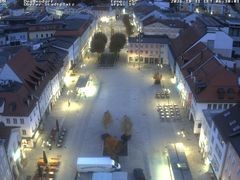 Archiv Foto Webcam Deggendorf mit Blick auf den oberen Stadtplatz