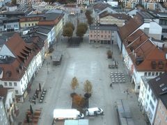 Archiv Foto Webcam Deggendorf mit Blick auf den oberen Stadtplatz