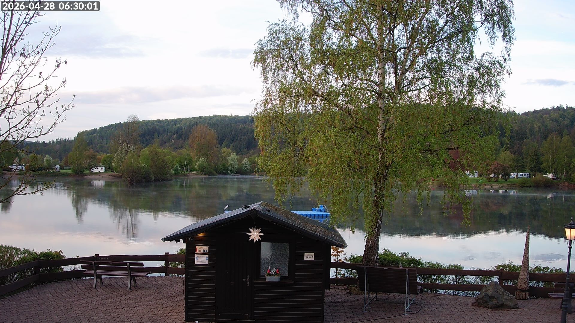 Archiv Foto Webcam Edersee: Campingpark Teichmann