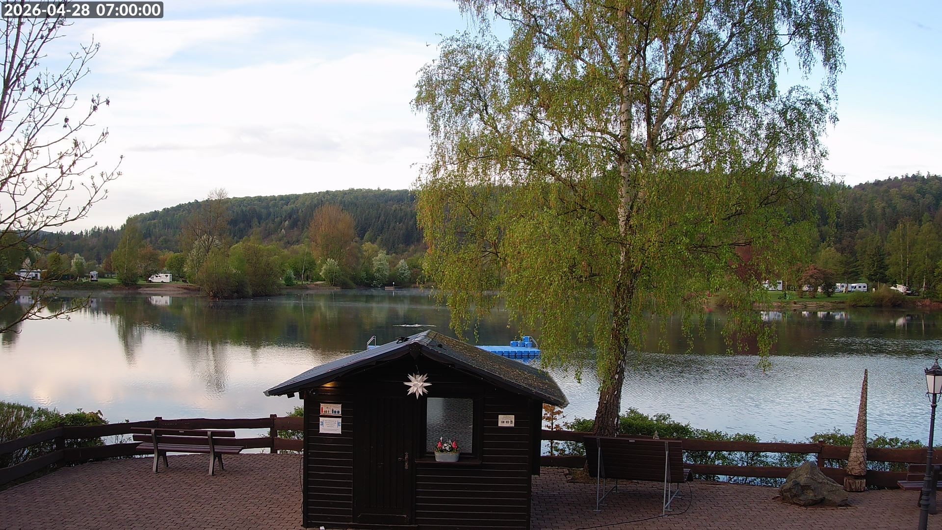 Archiv Foto Webcam Edersee: Campingpark Teichmann