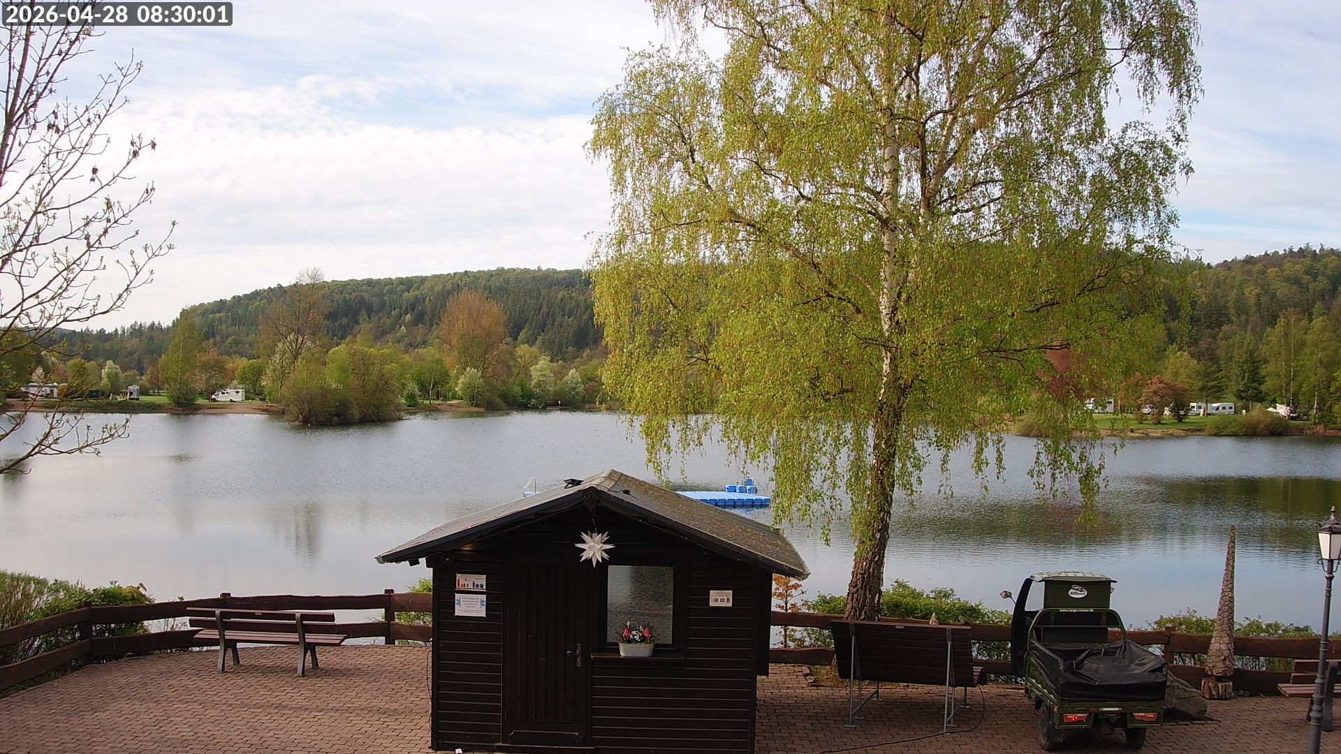 Archiv Foto Webcam Edersee: Campingpark Teichmann