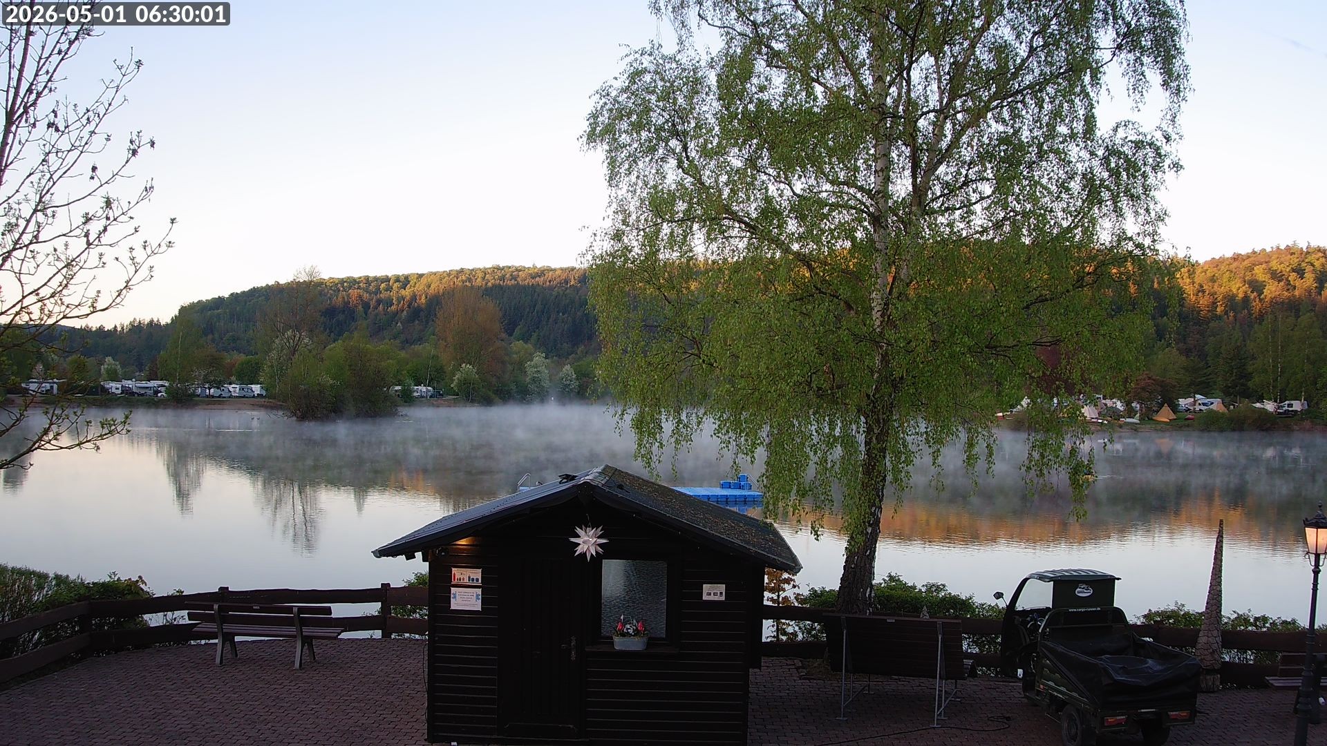 Archiv Foto Webcam Edersee: Campingpark Teichmann