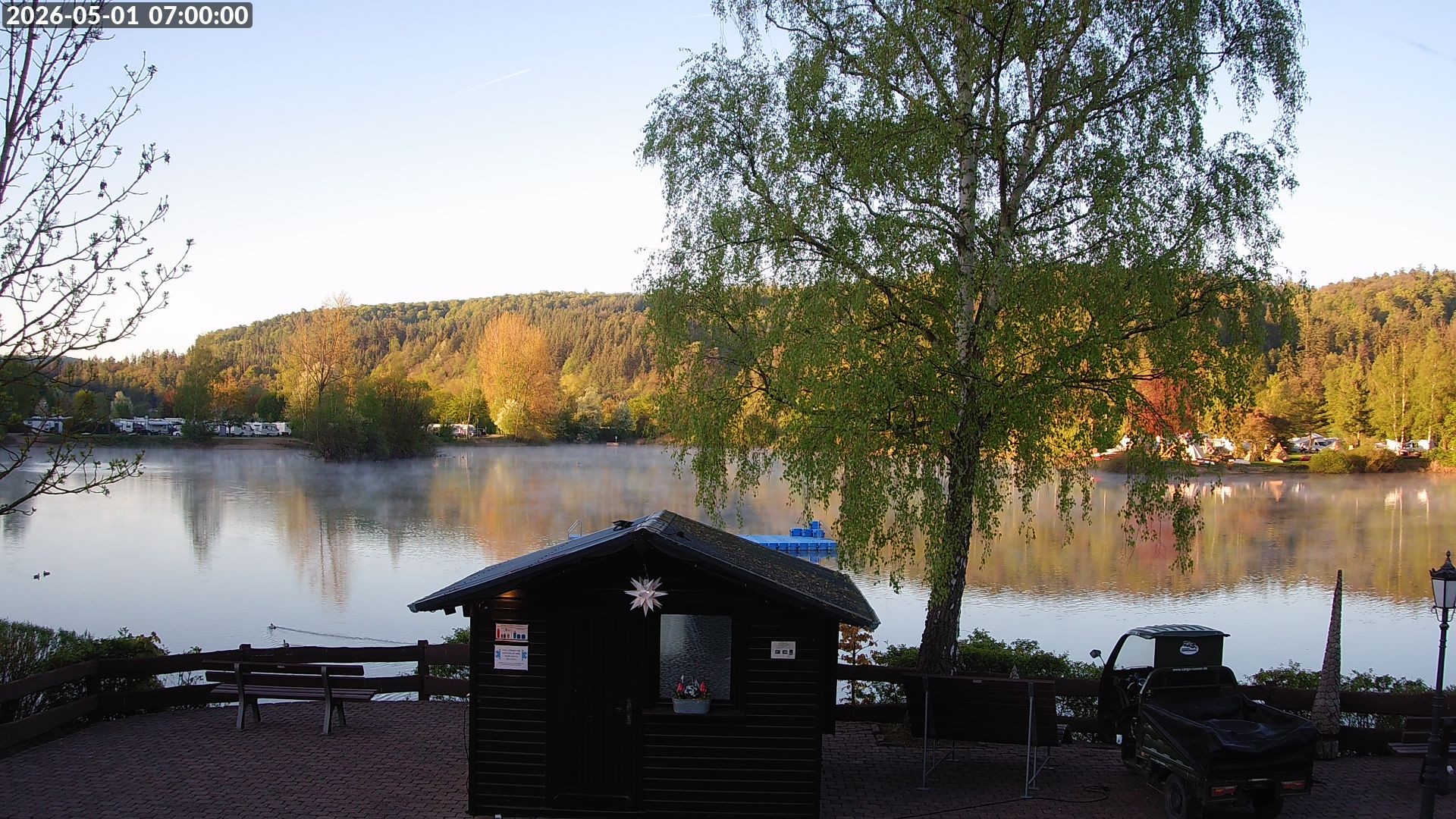 Archiv Foto Webcam Edersee: Campingpark Teichmann