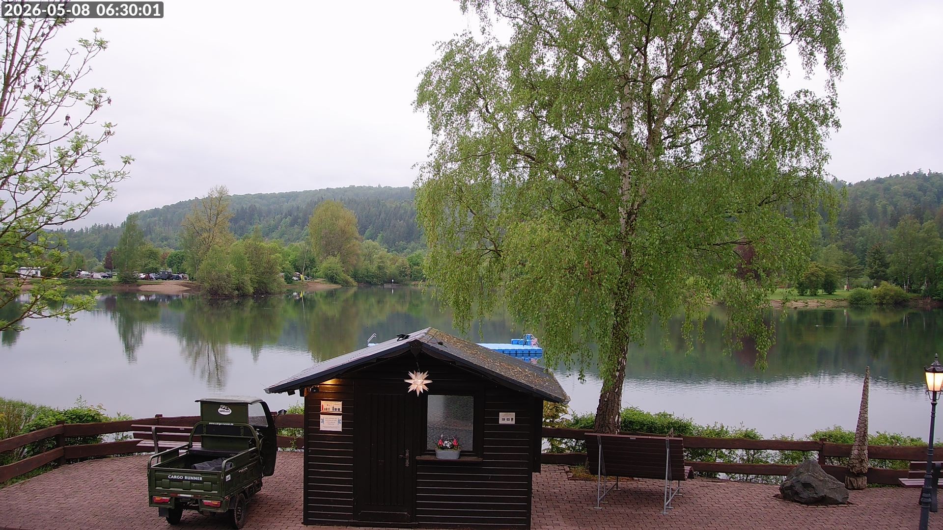 Archiv Foto Webcam Edersee: Campingpark Teichmann