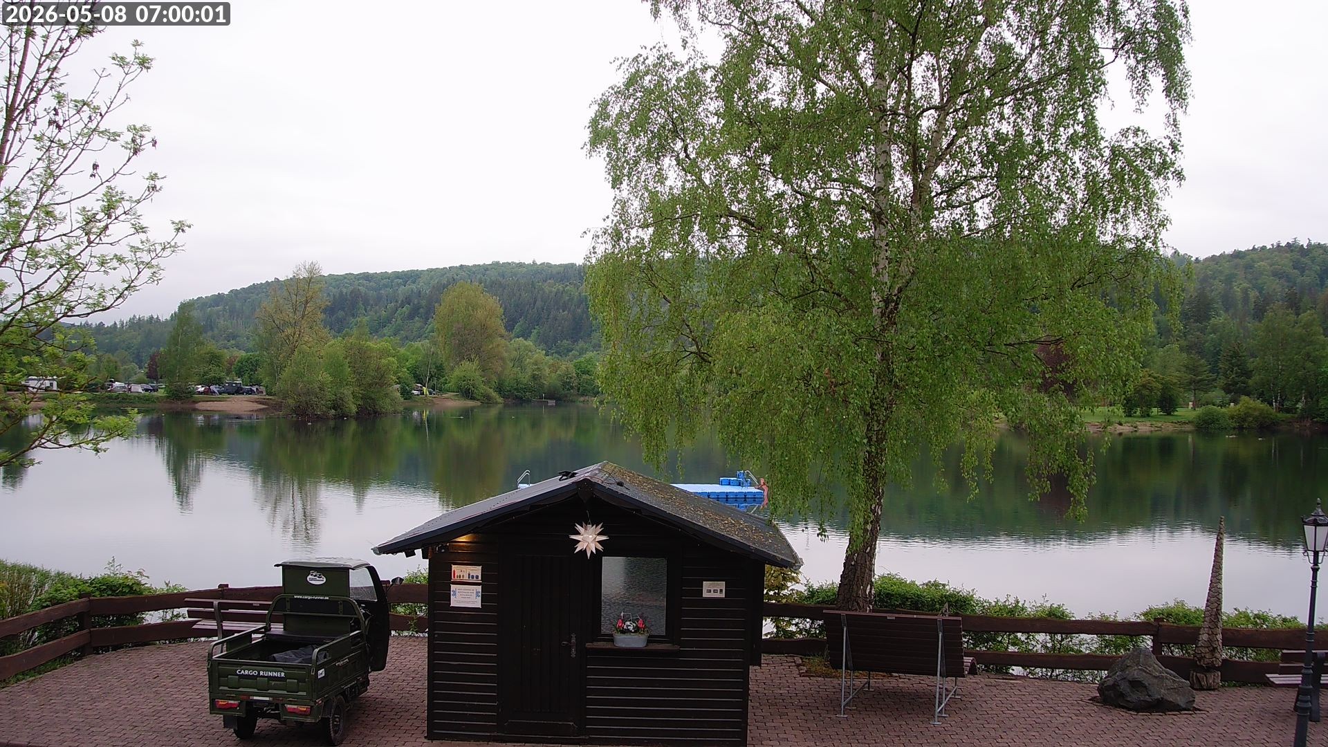 Archiv Foto Webcam Edersee: Campingpark Teichmann