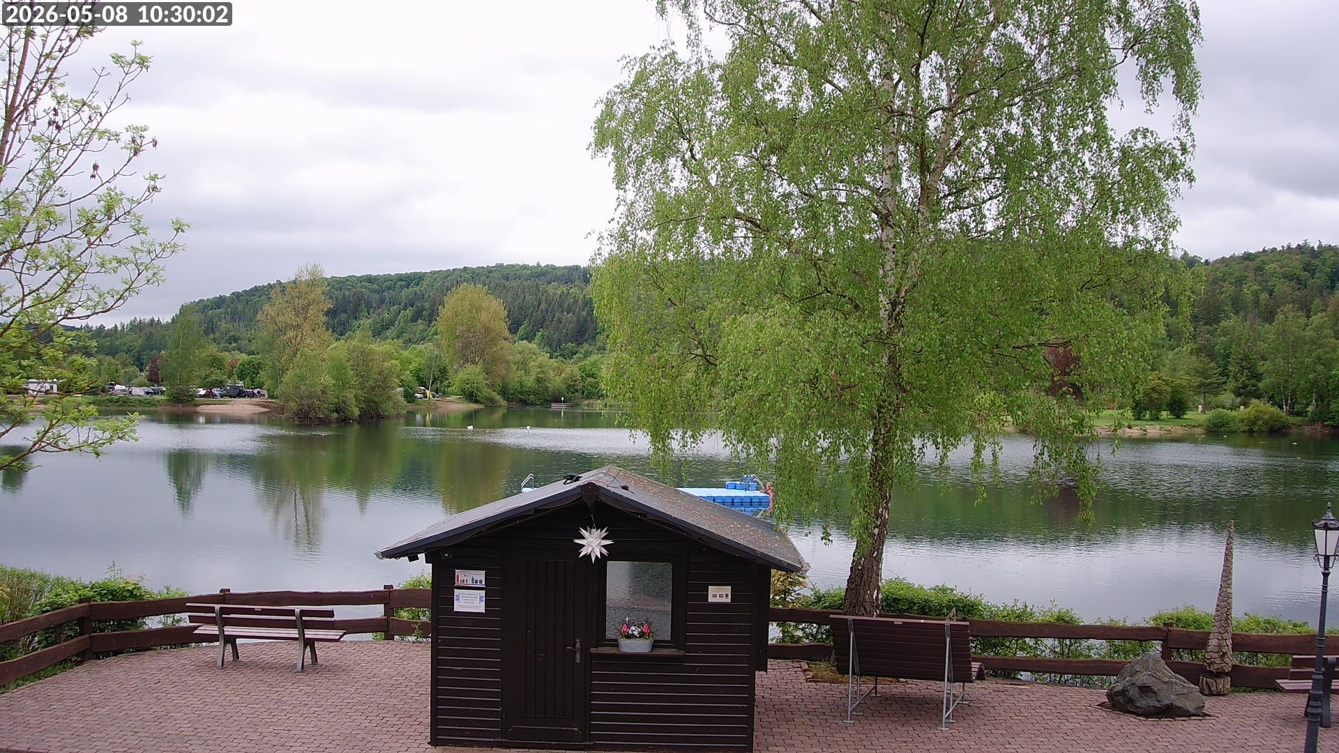 Archiv Foto Webcam Edersee: Campingpark Teichmann