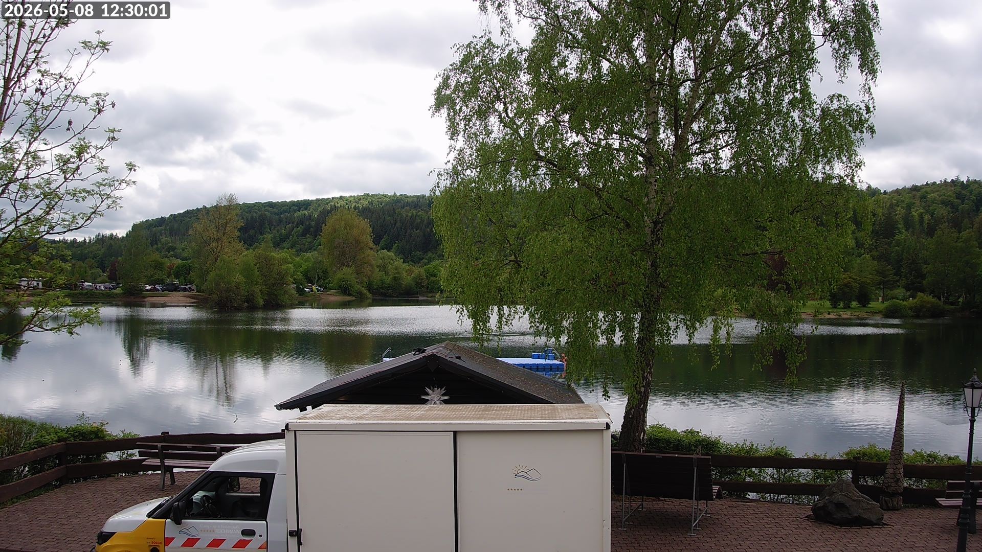 Archiv Foto Webcam Edersee: Campingpark Teichmann