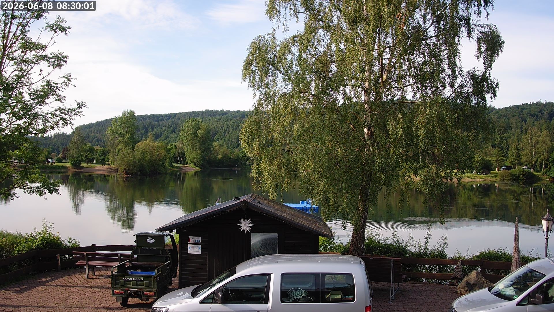 Archiv Foto Webcam Edersee: Campingpark Teichmann