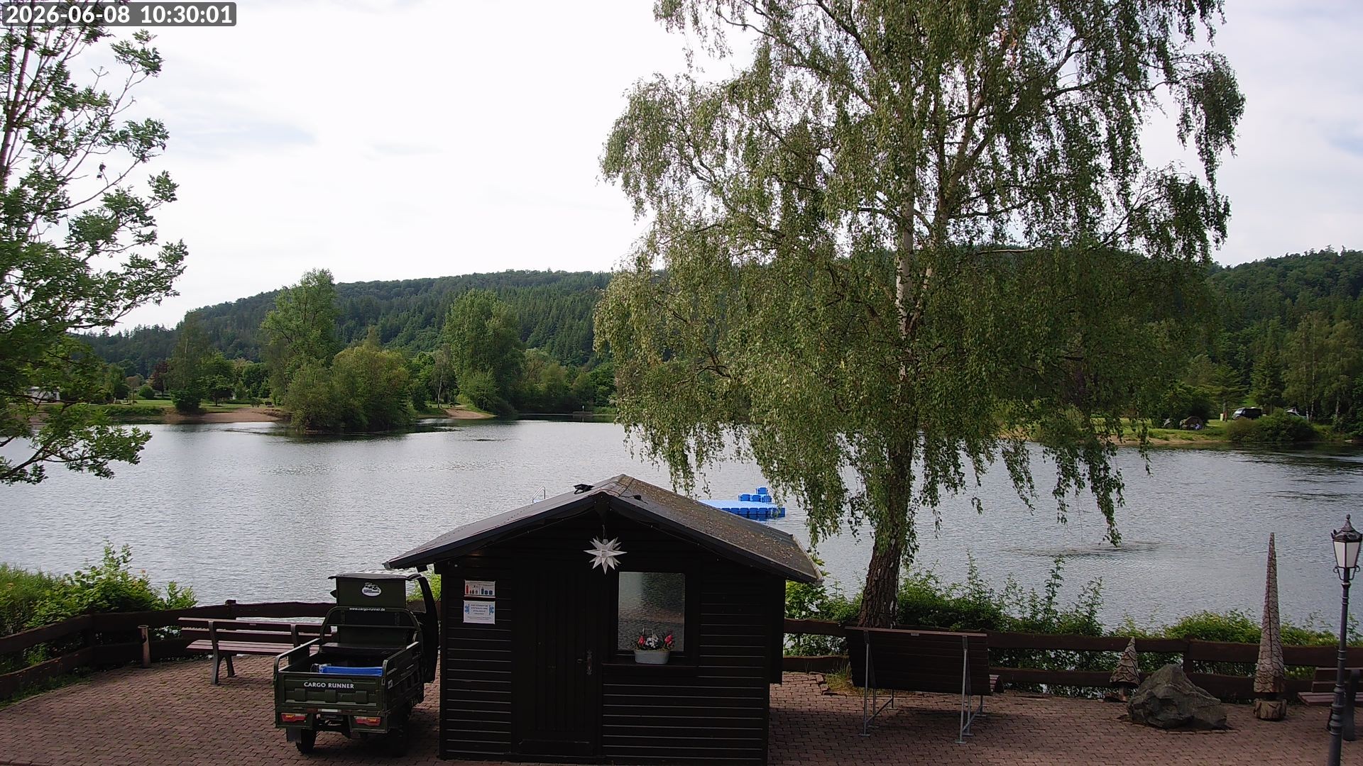 Archiv Foto Webcam Edersee: Campingpark Teichmann