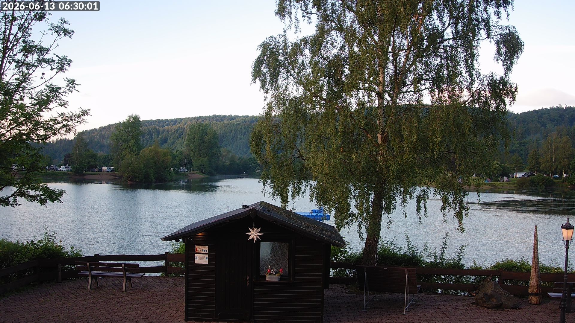 Archiv Foto Webcam Edersee: Campingpark Teichmann