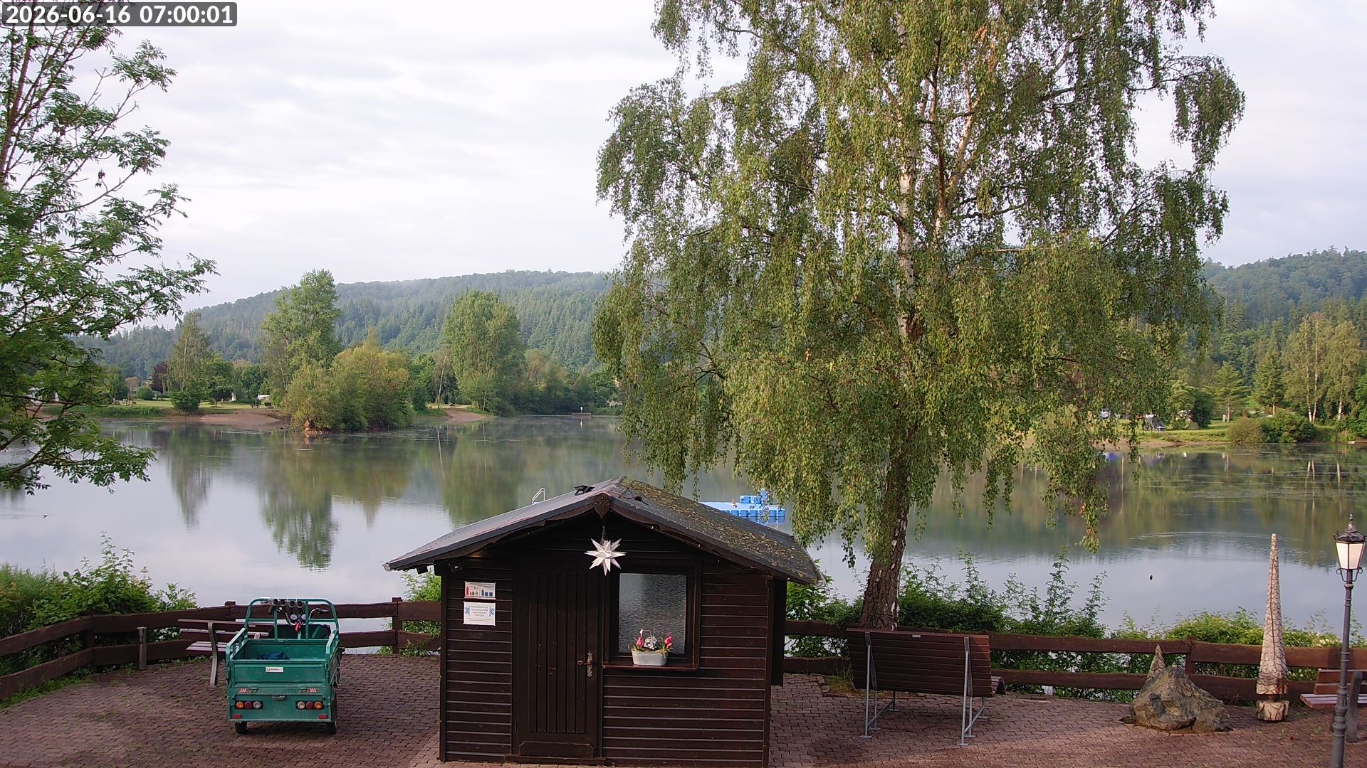 Archiv Foto Webcam Edersee: Campingpark Teichmann