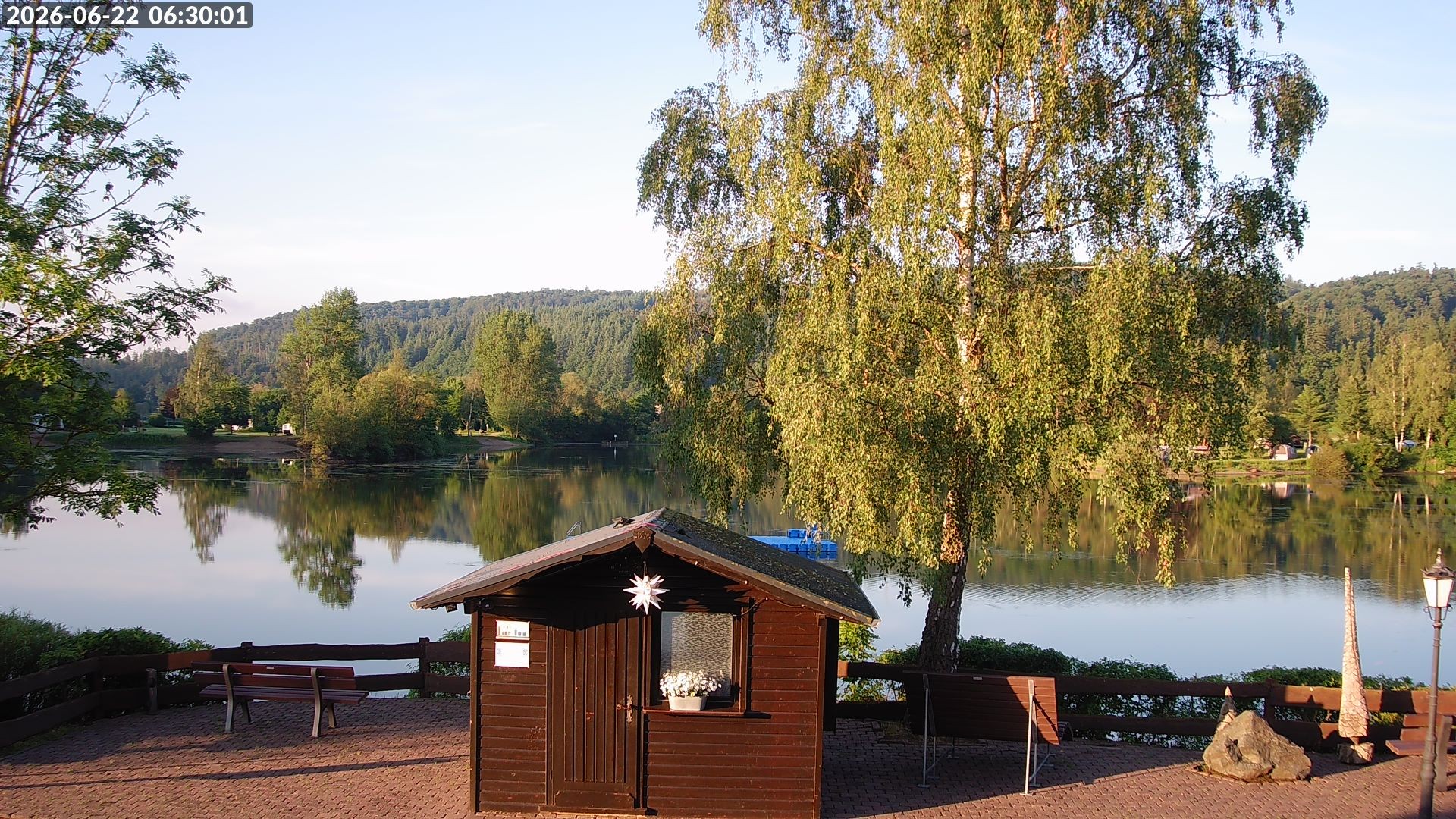 Archiv Foto Webcam Edersee: Campingpark Teichmann