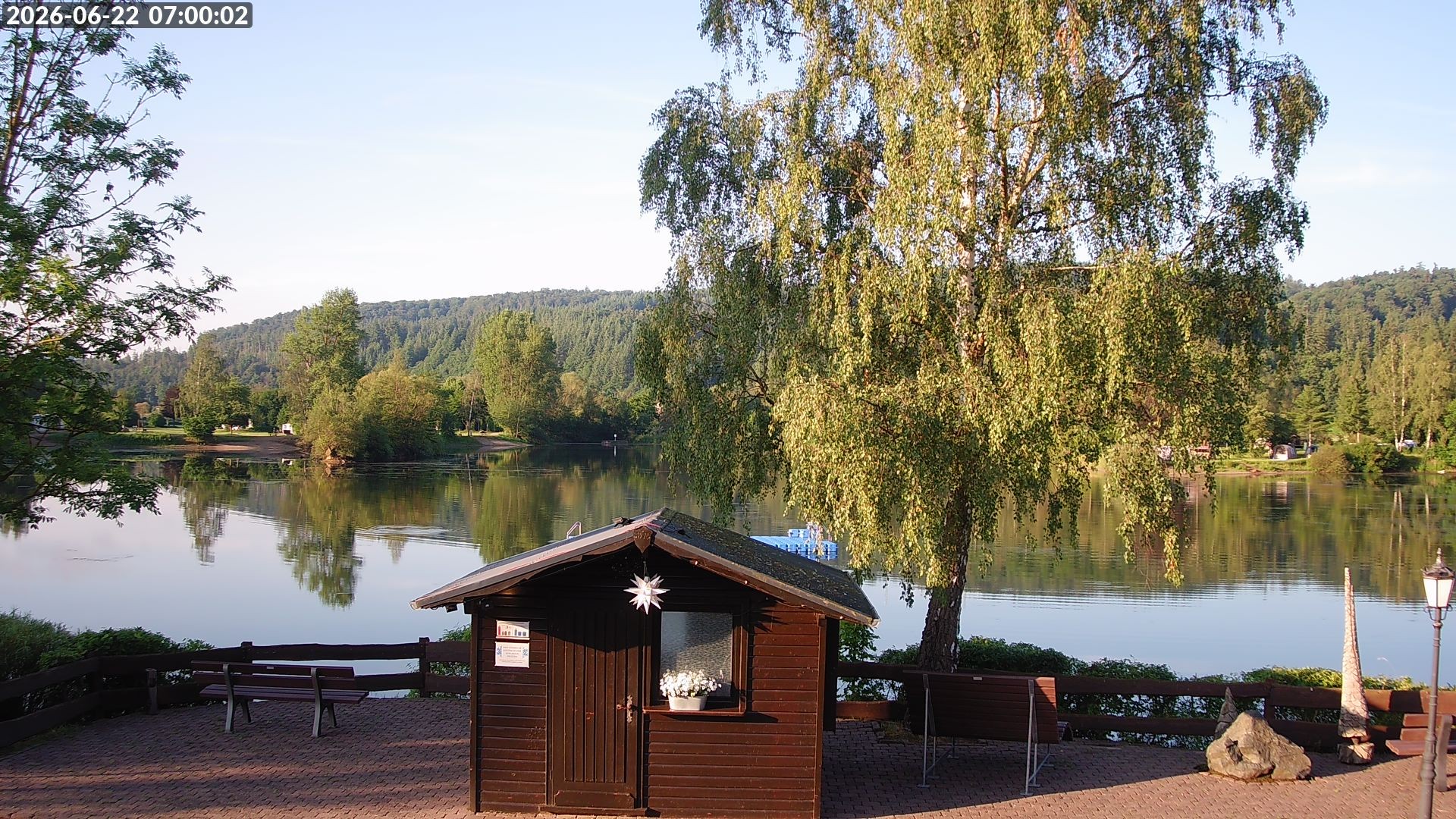 Archiv Foto Webcam Edersee: Campingpark Teichmann