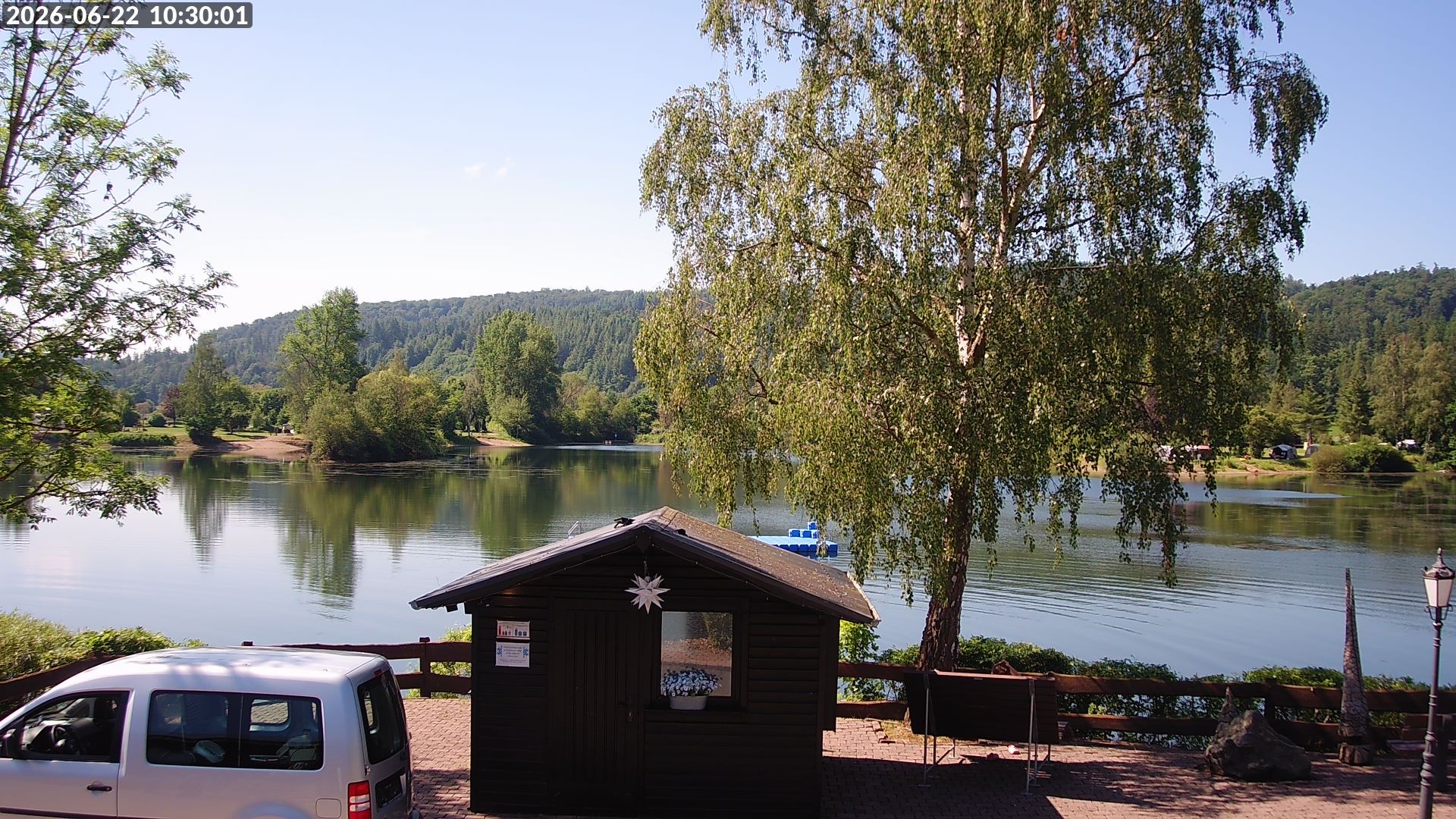 Archiv Foto Webcam Edersee: Campingpark Teichmann