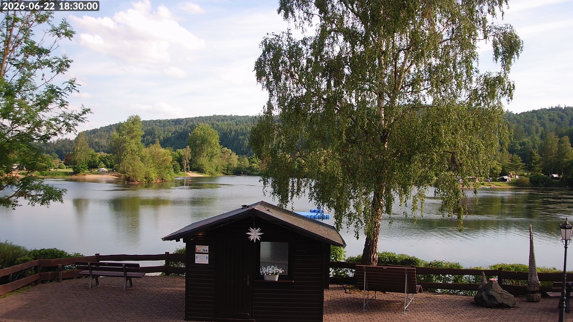 Archiv Foto Webcam Edersee: Campingpark Teichmann