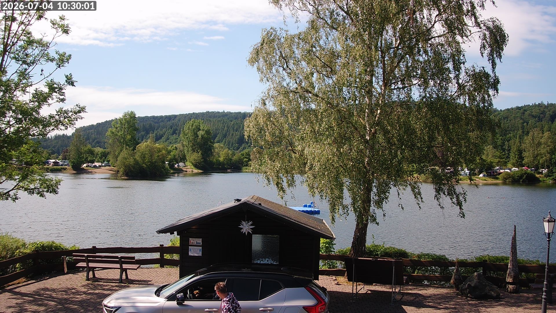 Archiv Foto Webcam Edersee: Campingpark Teichmann