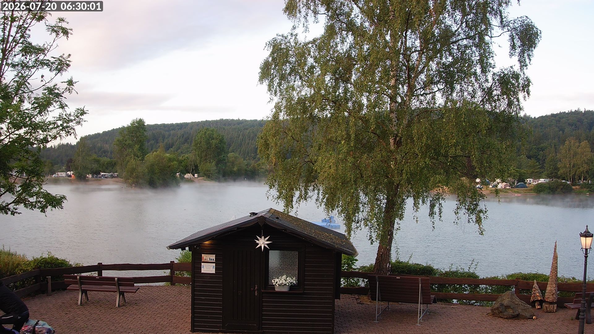 Archiv Foto Webcam Edersee: Campingpark Teichmann