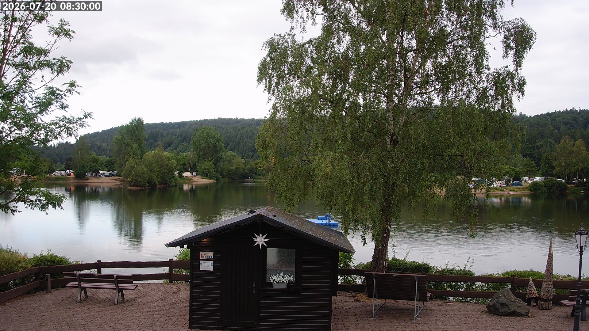 Archiv Foto Webcam Edersee: Campingpark Teichmann