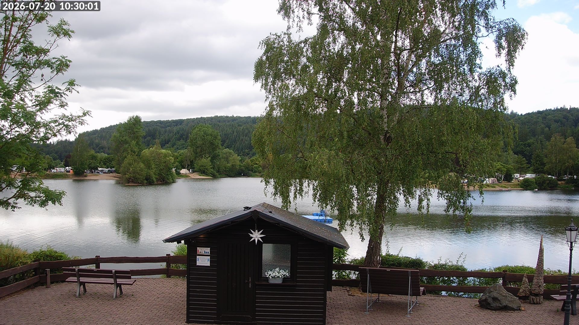 Archiv Foto Webcam Edersee: Campingpark Teichmann