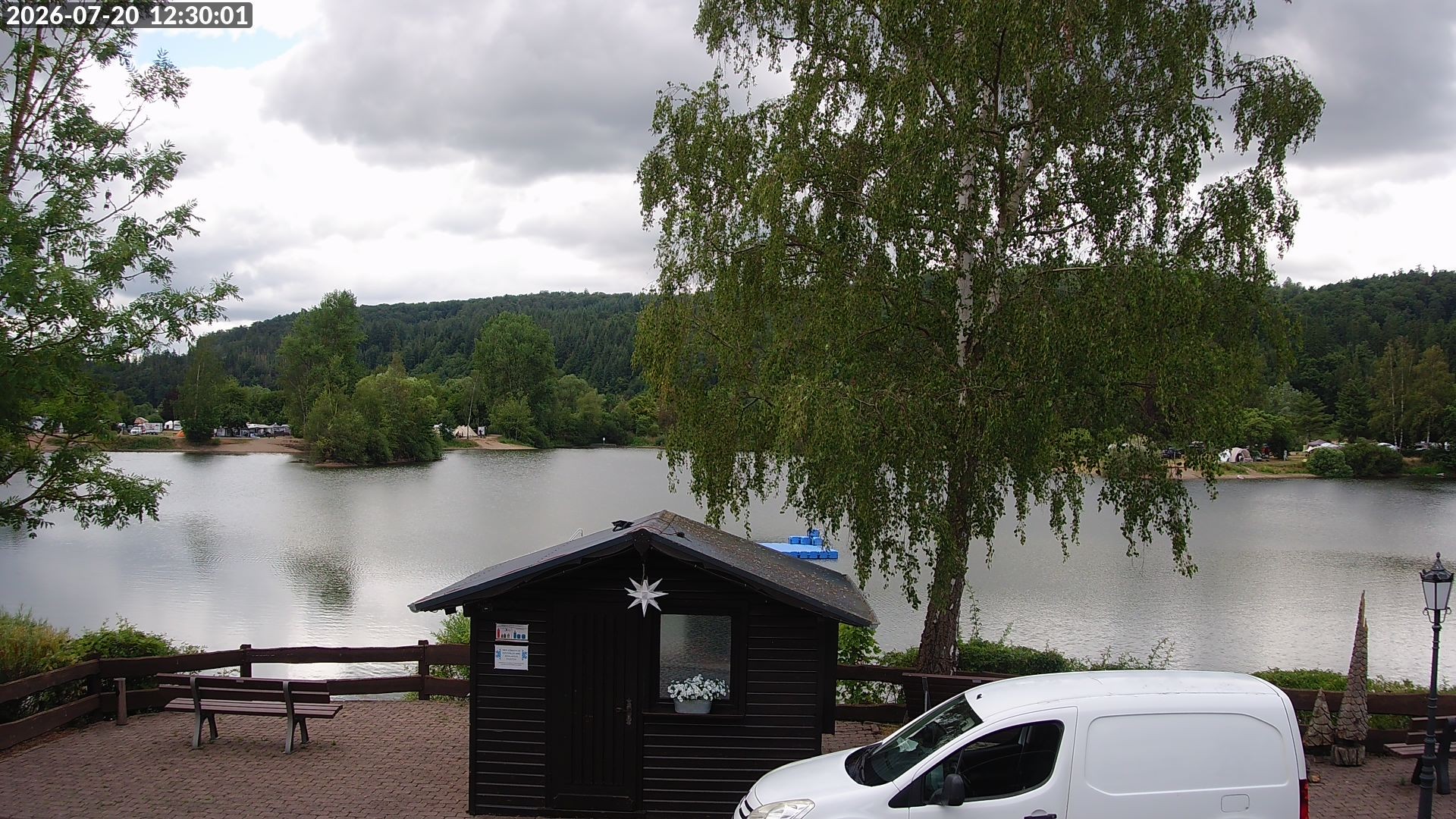 Archiv Foto Webcam Edersee: Campingpark Teichmann