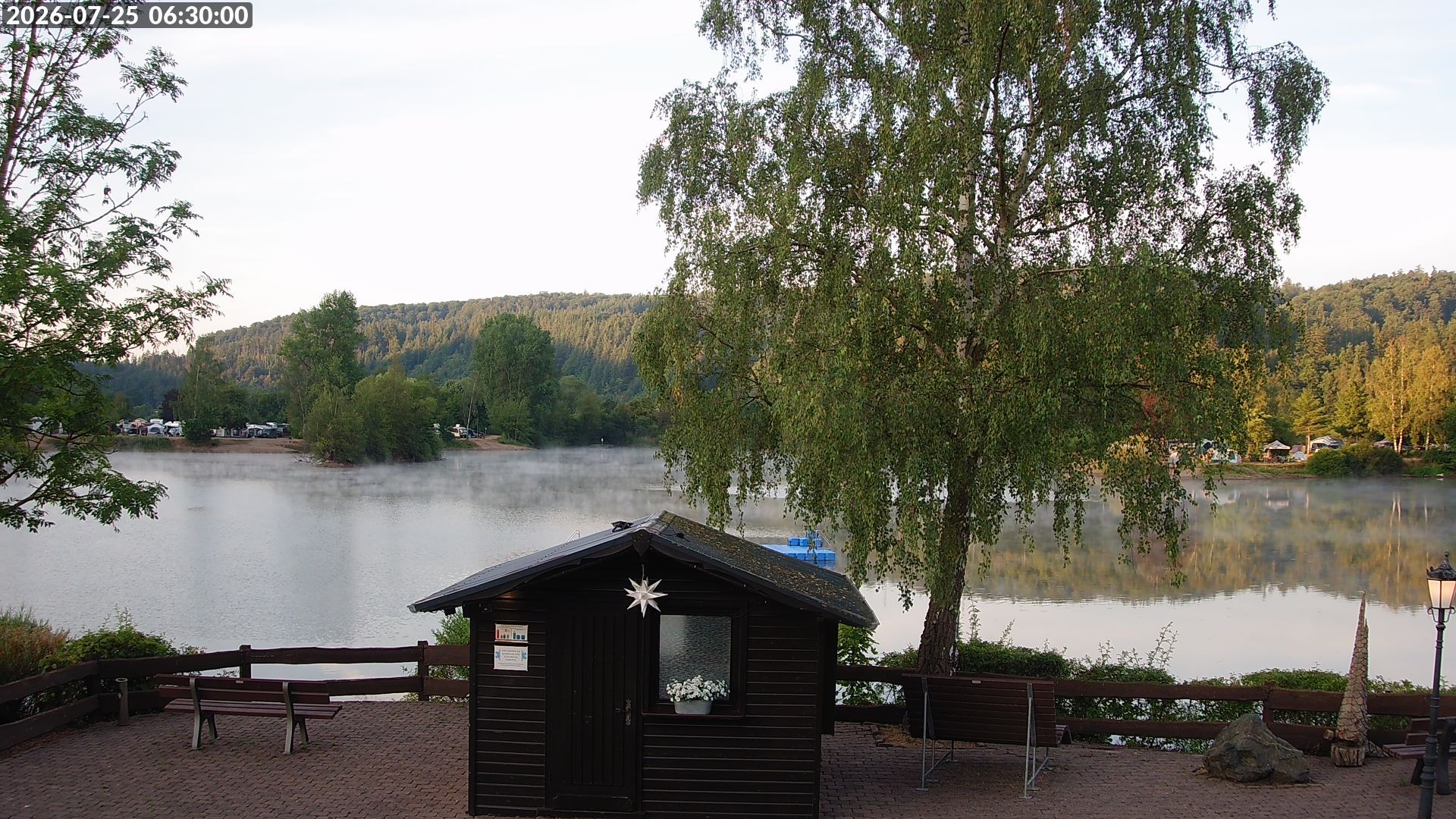 Archiv Foto Webcam Edersee: Campingpark Teichmann