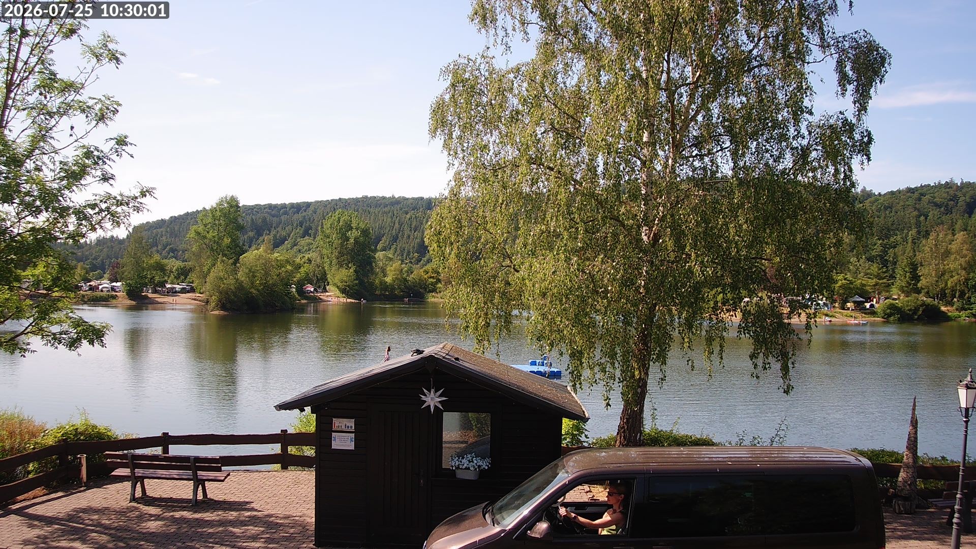 Archiv Foto Webcam Edersee: Campingpark Teichmann