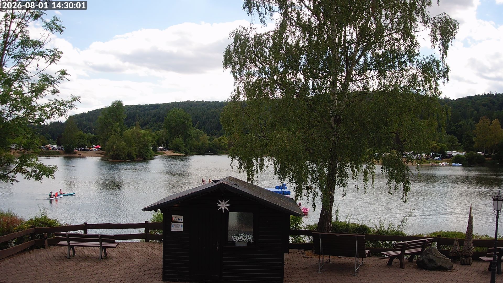Archiv Foto Webcam Edersee: Campingpark Teichmann