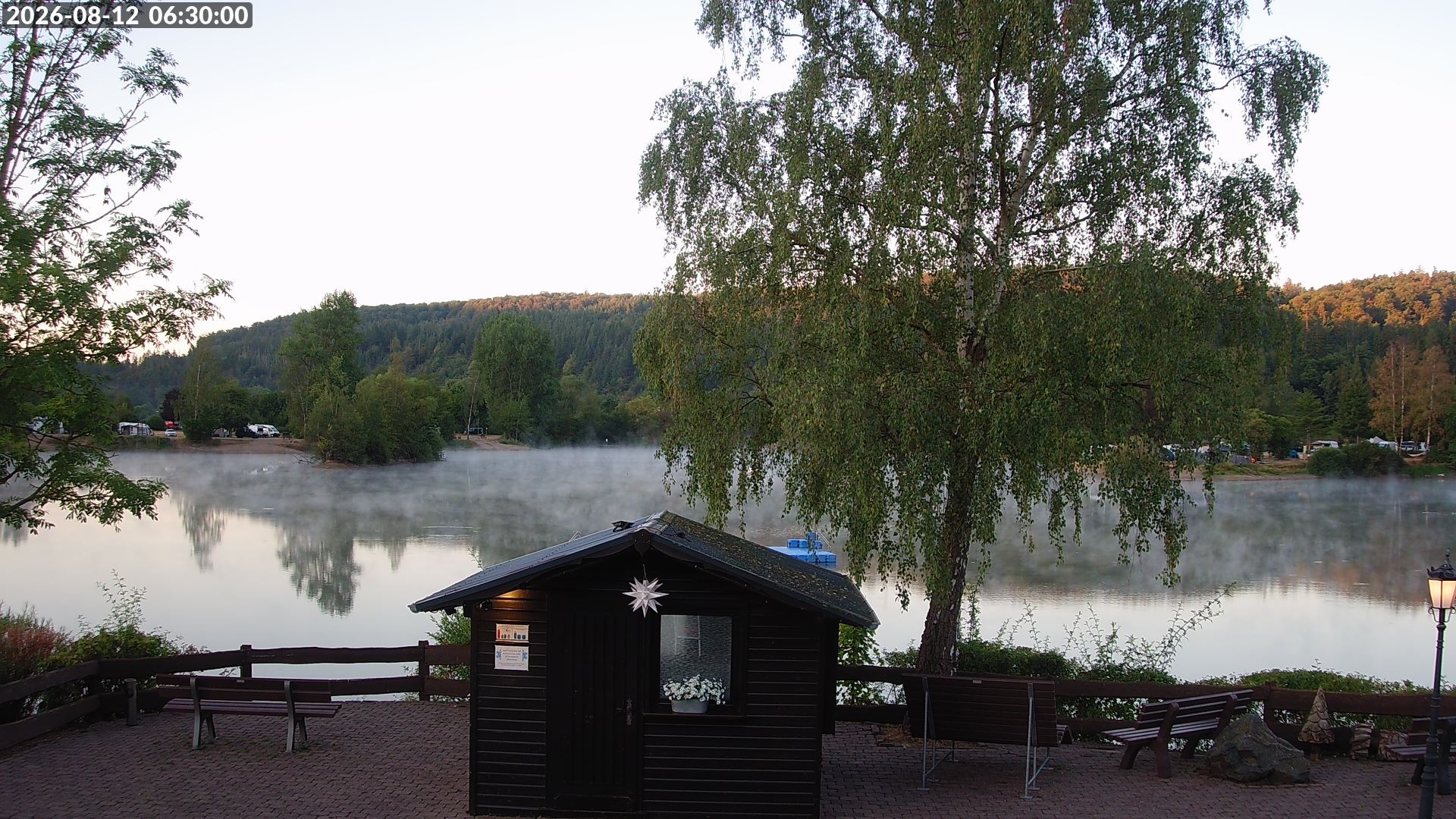 Archiv Foto Webcam Edersee: Campingpark Teichmann