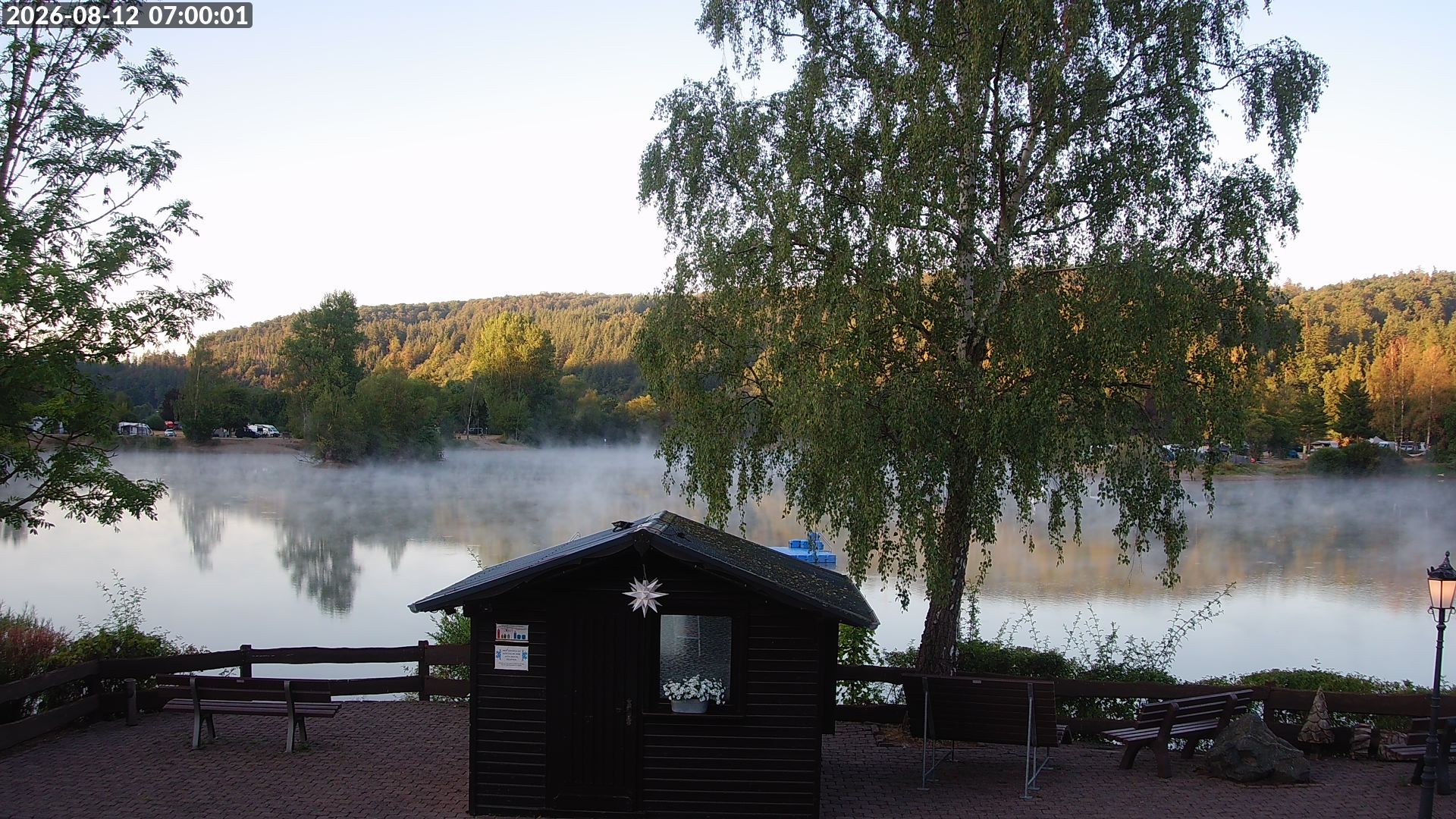 Archiv Foto Webcam Edersee: Campingpark Teichmann