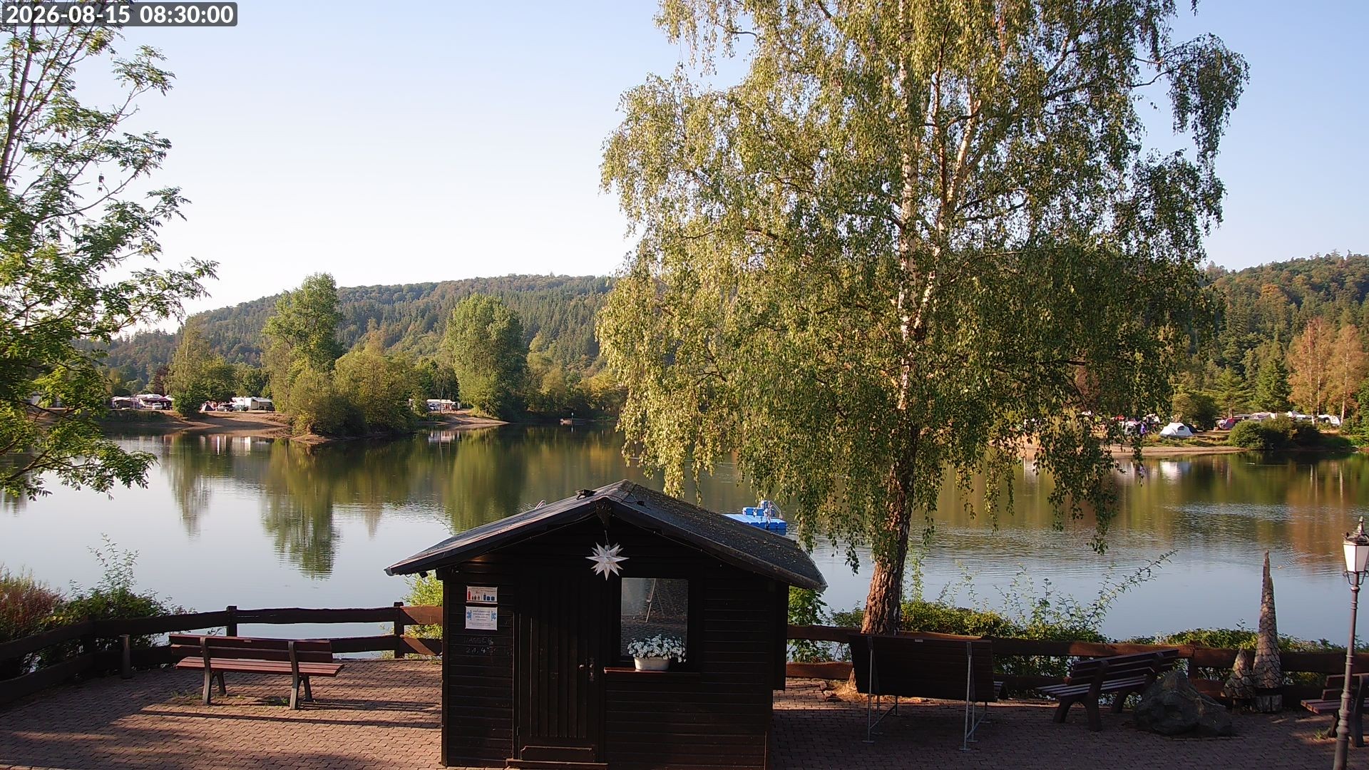 Archiv Foto Webcam Edersee: Campingpark Teichmann
