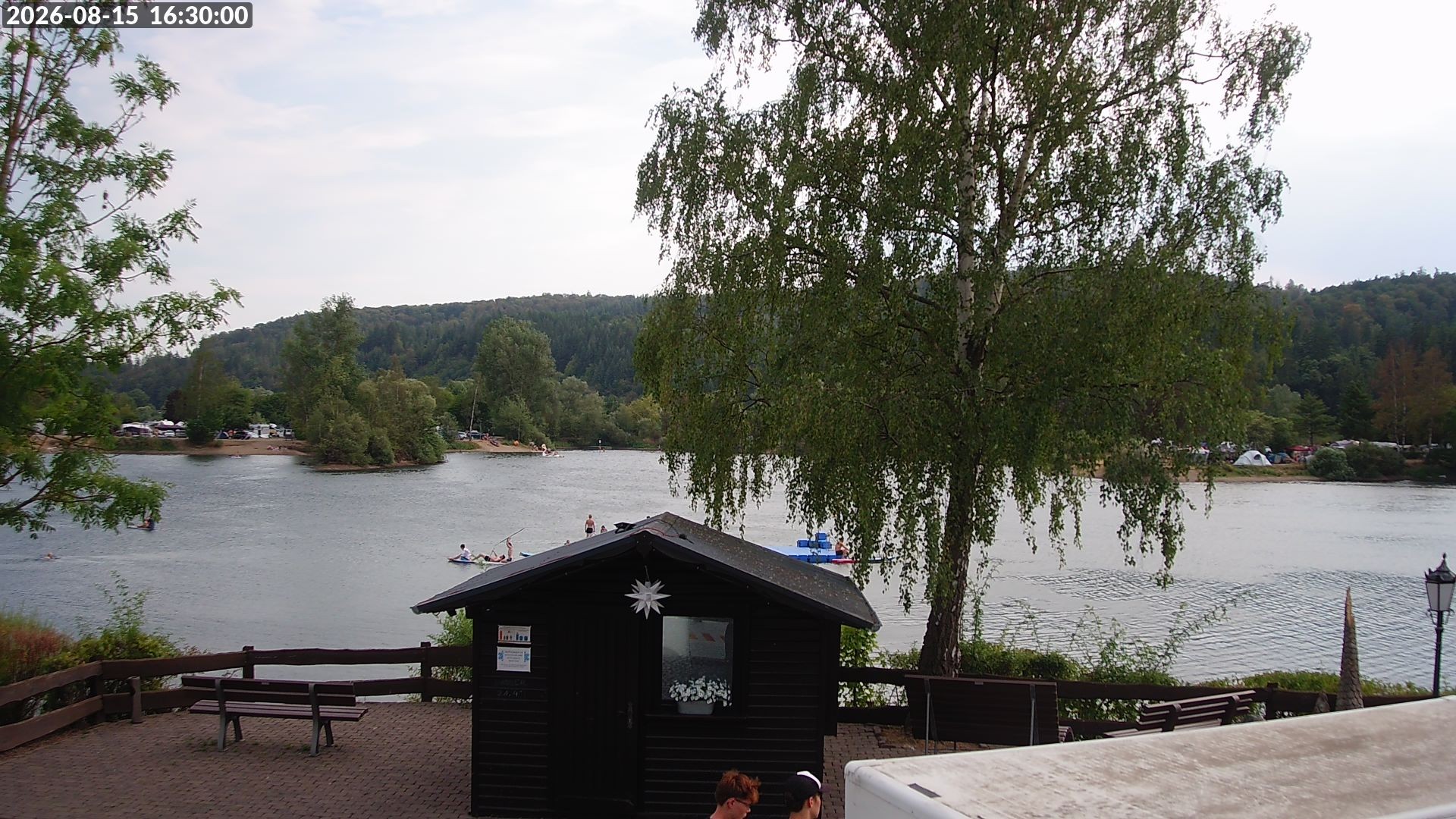 Archiv Foto Webcam Edersee: Campingpark Teichmann