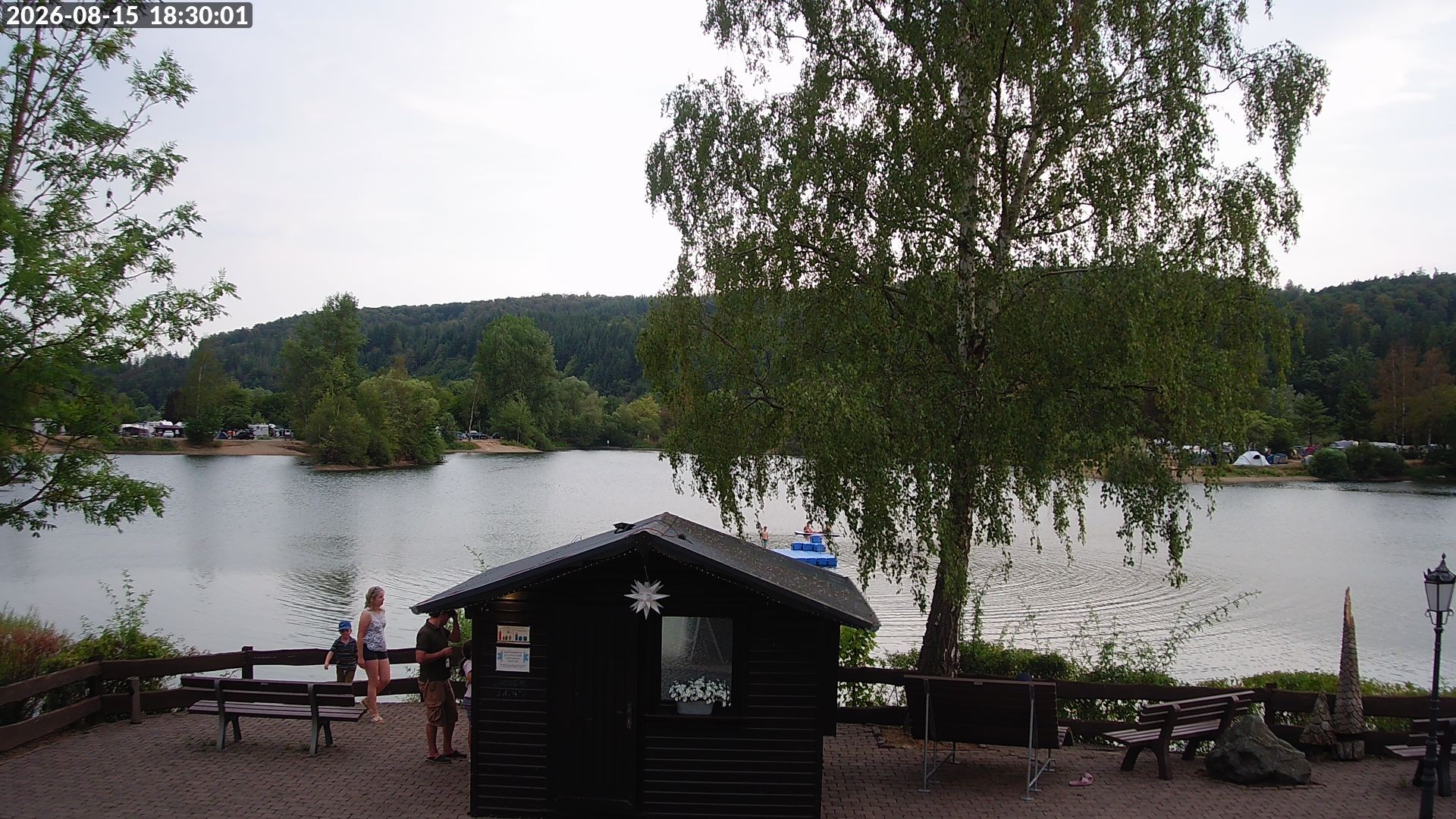 Archiv Foto Webcam Edersee: Campingpark Teichmann