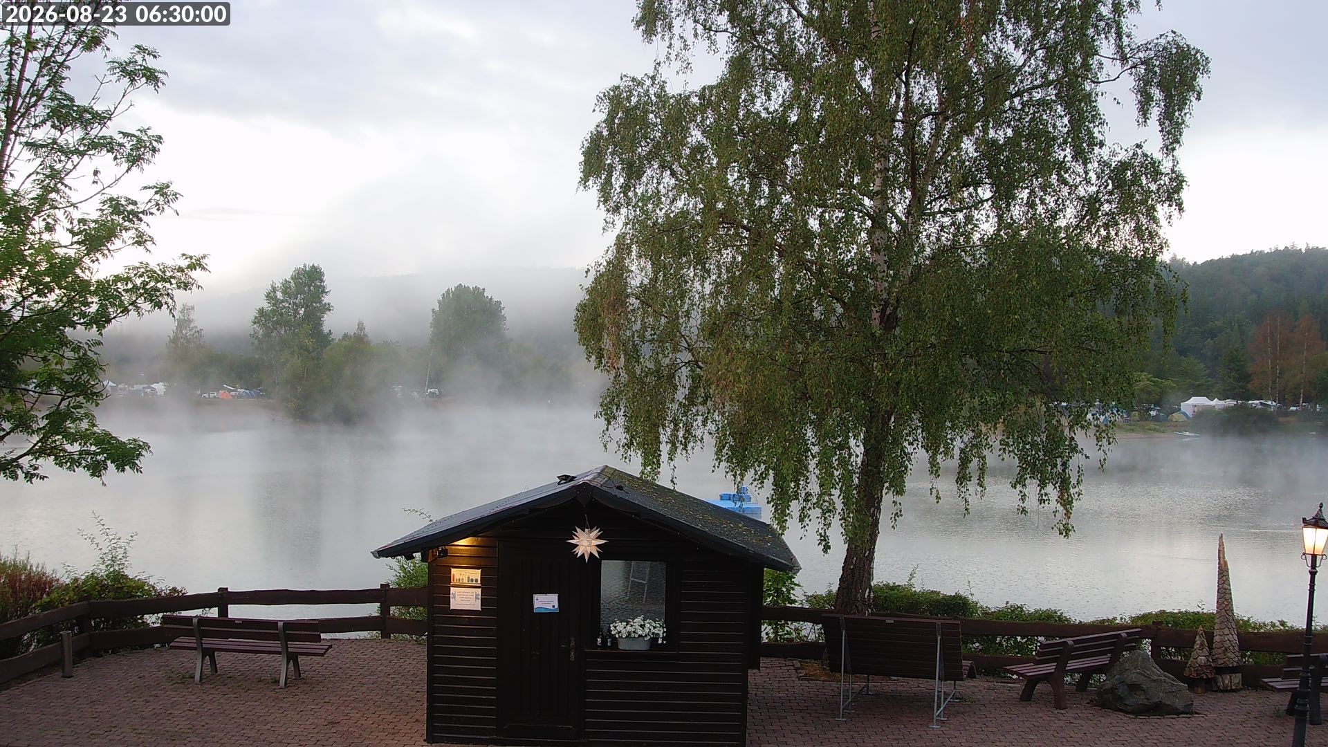 Archiv Foto Webcam Edersee: Campingpark Teichmann