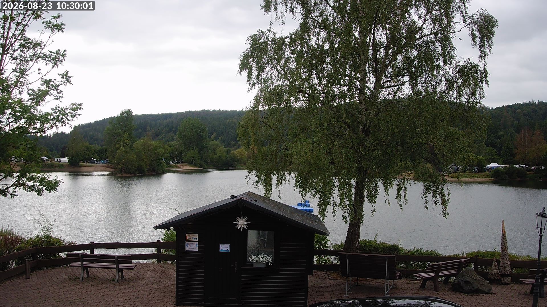 Archiv Foto Webcam Edersee: Campingpark Teichmann