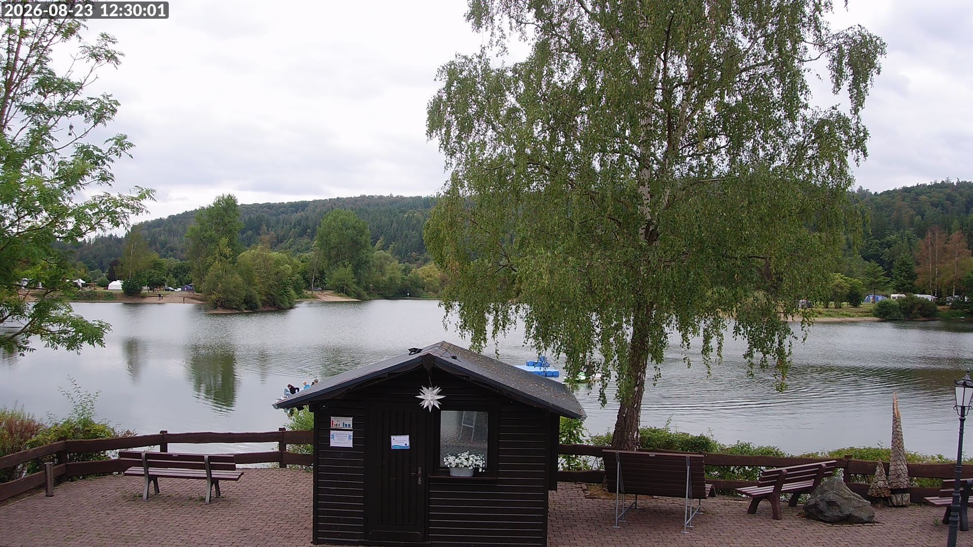 Archiv Foto Webcam Edersee: Campingpark Teichmann