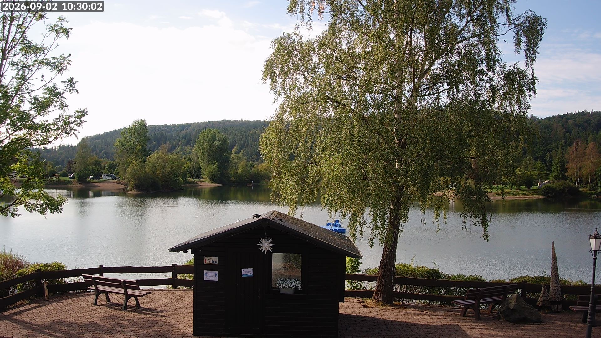 Archiv Foto Webcam Edersee: Campingpark Teichmann