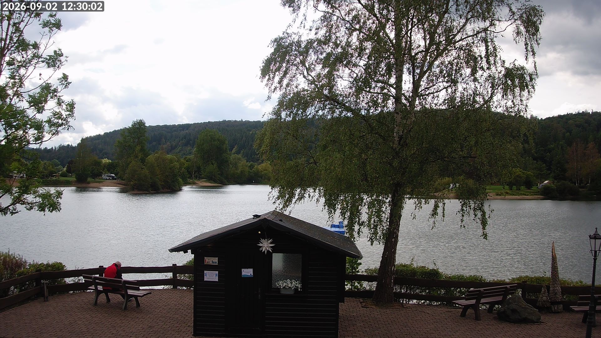 Archiv Foto Webcam Edersee: Campingpark Teichmann