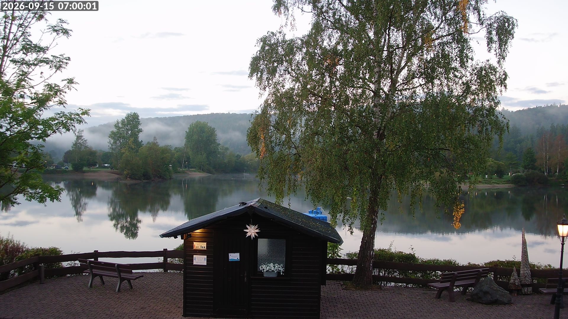 Archiv Foto Webcam Edersee: Campingpark Teichmann