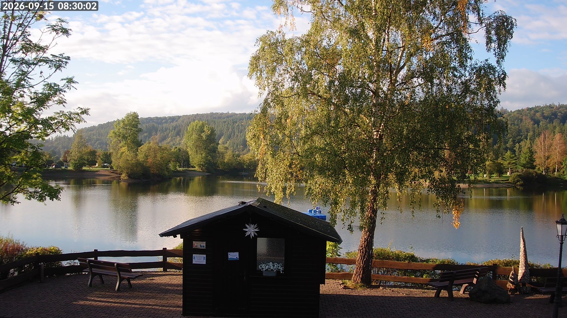 Archiv Foto Webcam Edersee: Campingpark Teichmann