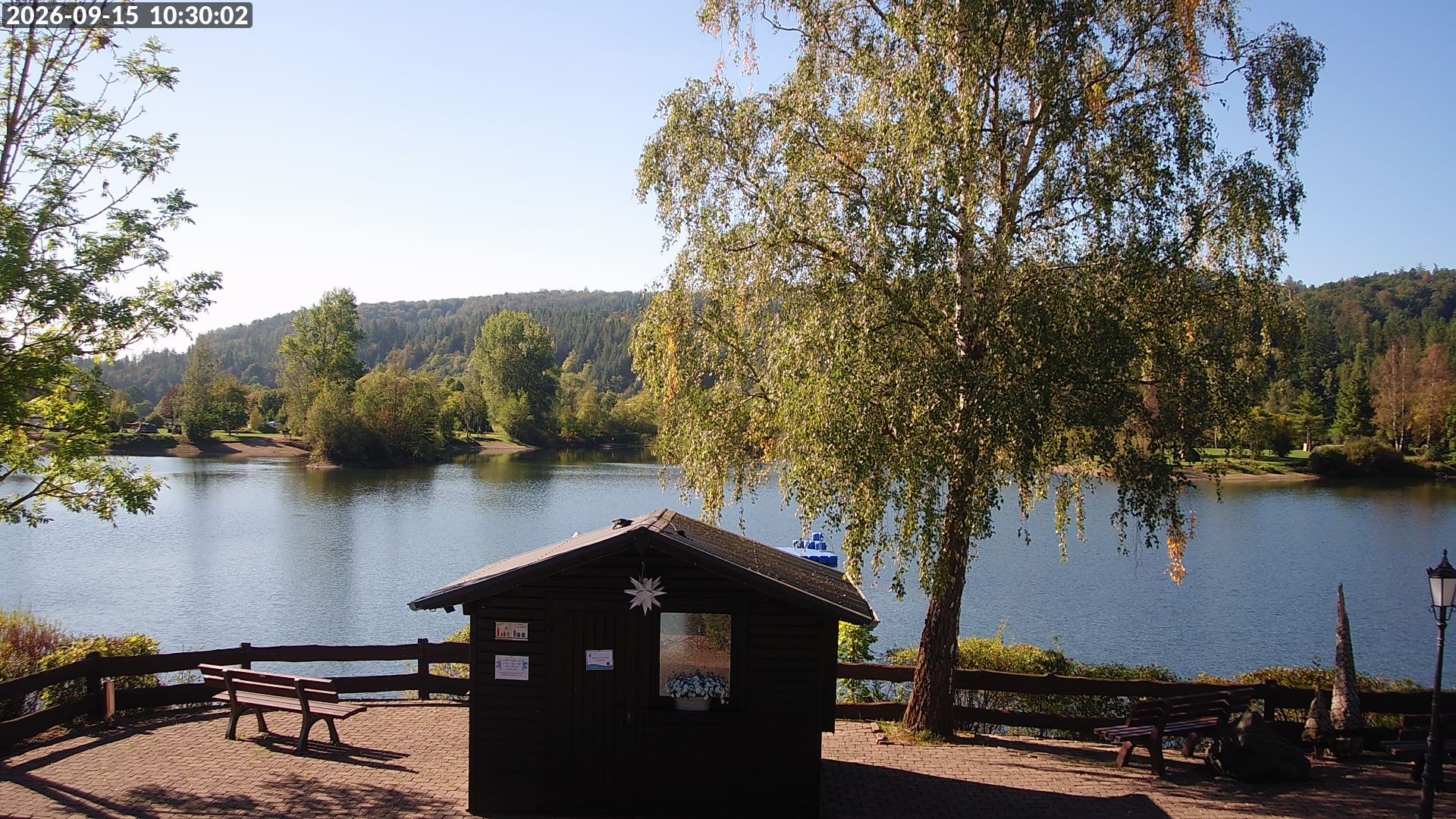 Archiv Foto Webcam Edersee: Campingpark Teichmann
