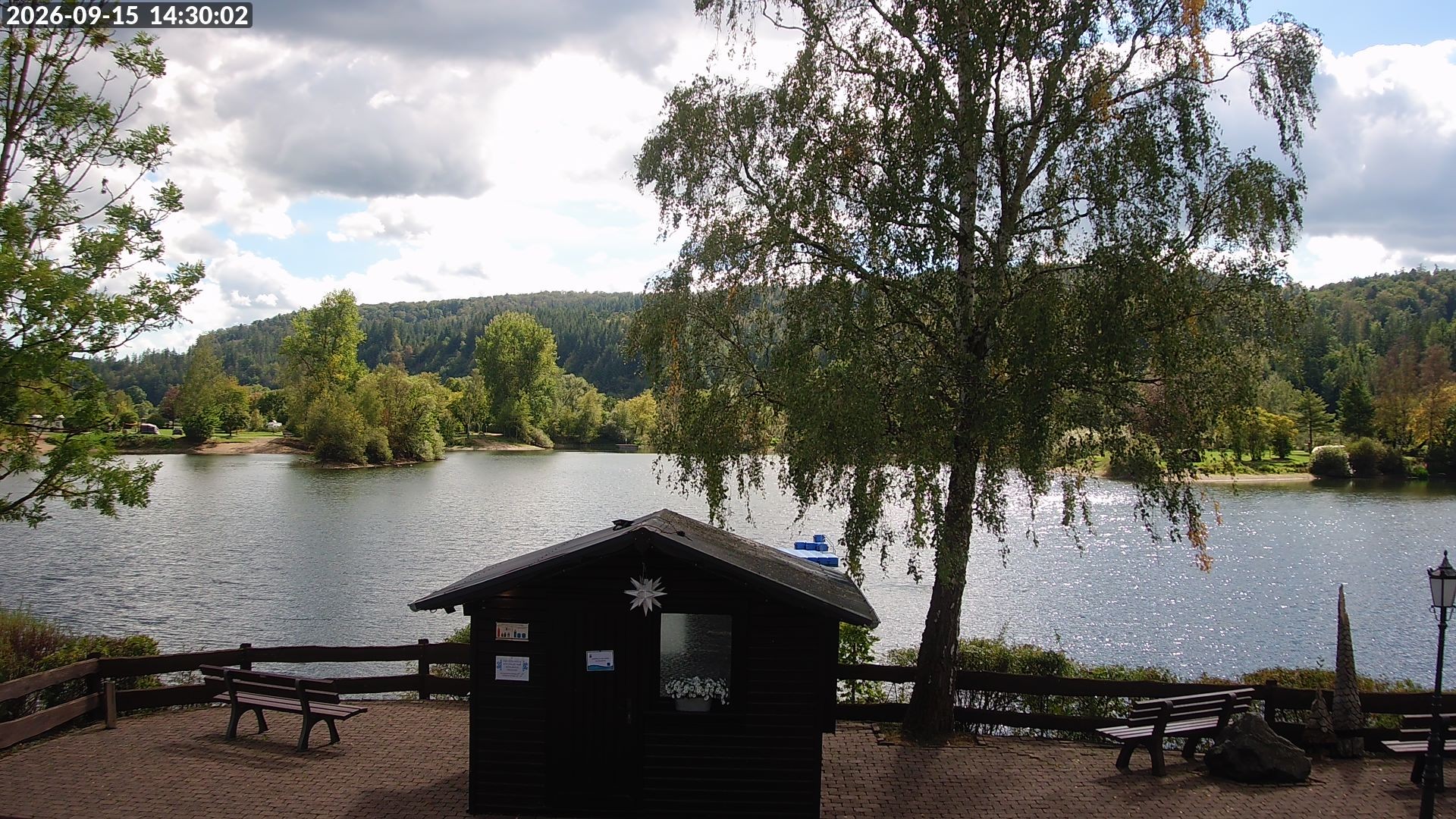 Archiv Foto Webcam Edersee: Campingpark Teichmann
