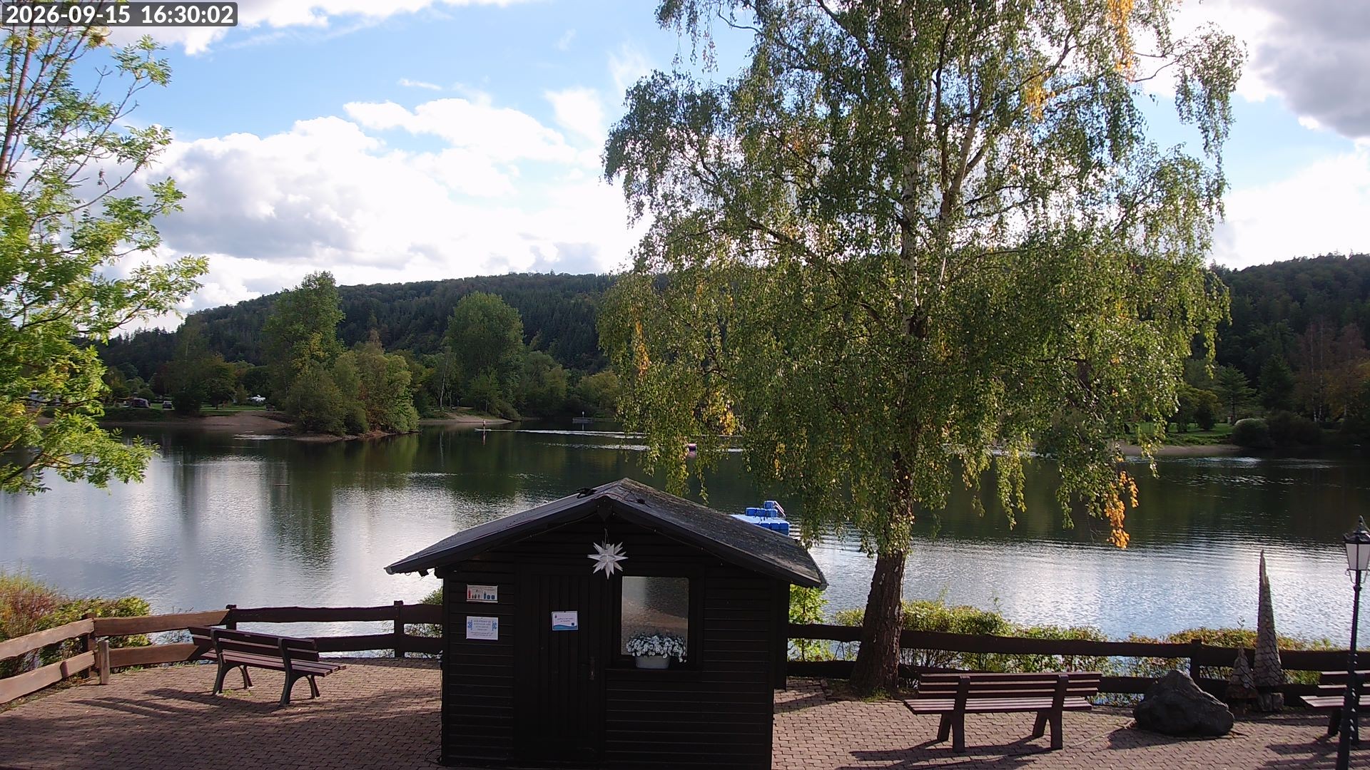 Archiv Foto Webcam Edersee: Campingpark Teichmann