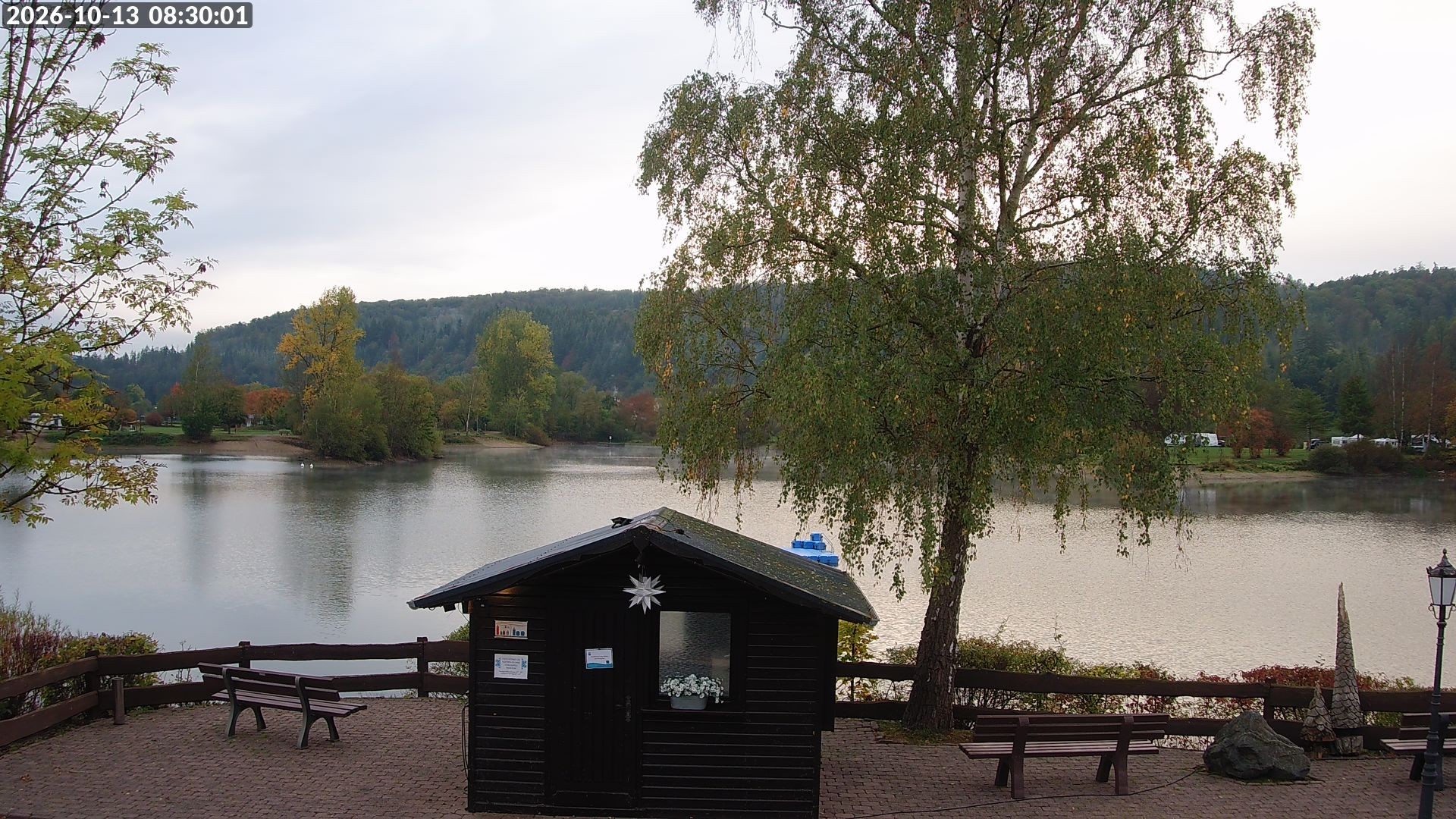 Archiv Foto Webcam Edersee: Campingpark Teichmann