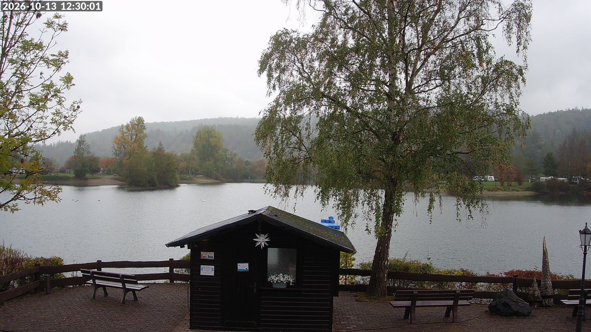 Archiv Foto Webcam Edersee: Campingpark Teichmann