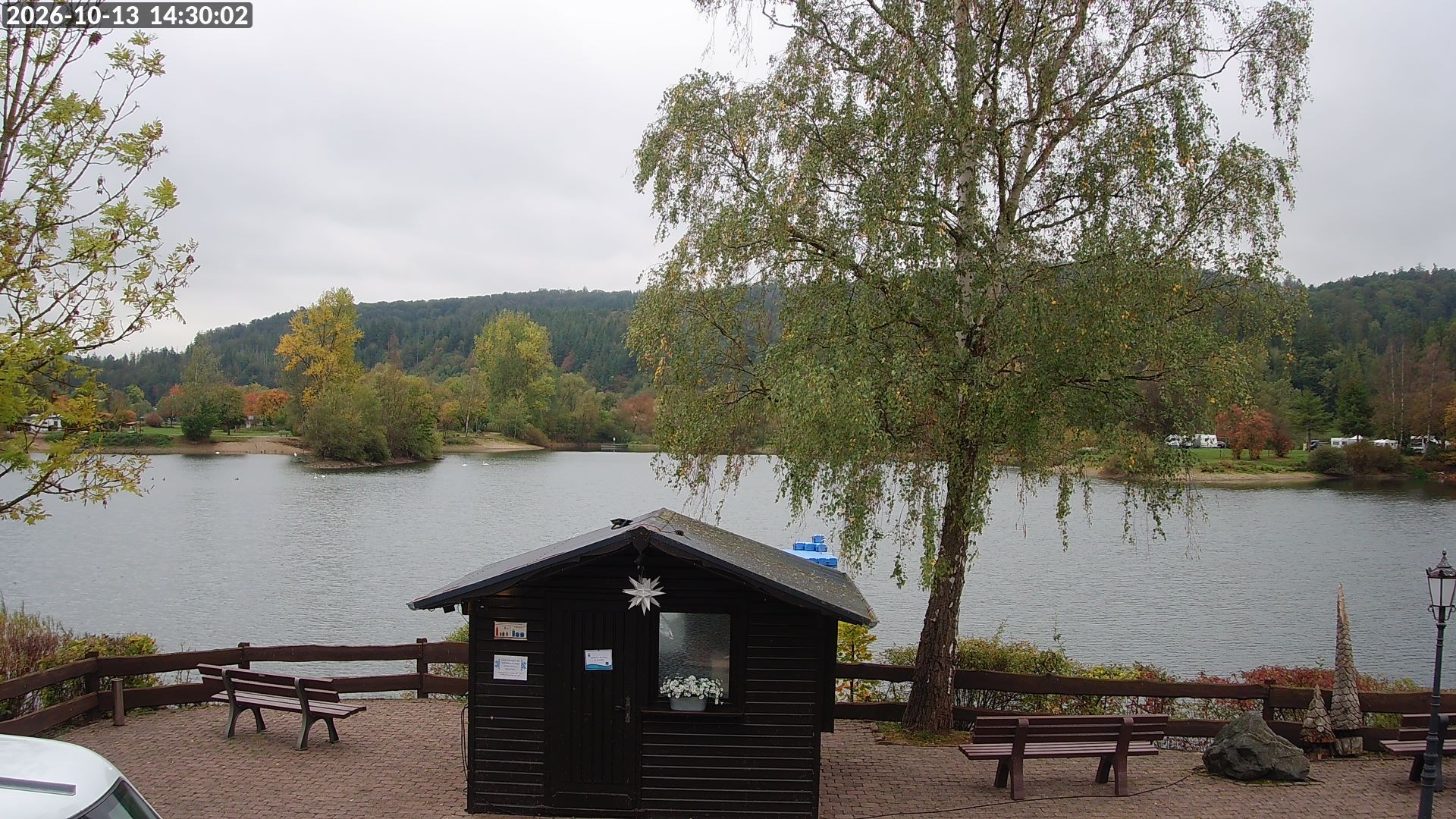 Archiv Foto Webcam Edersee: Campingpark Teichmann